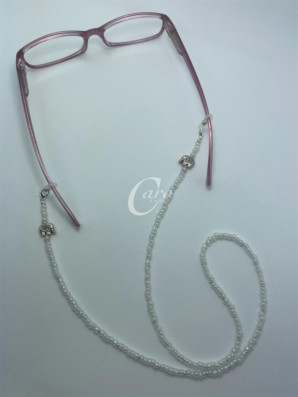 Elephant Clear Face Mask Chain