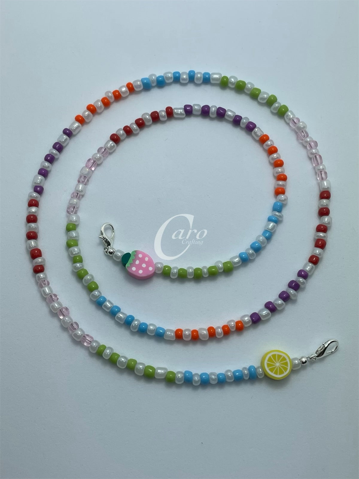 Fruit Multicolor Mask Chain