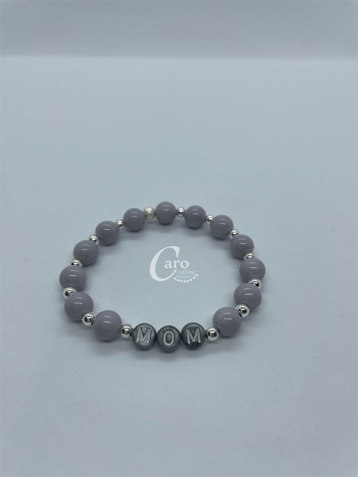 Gray Bracelet Silver Plated