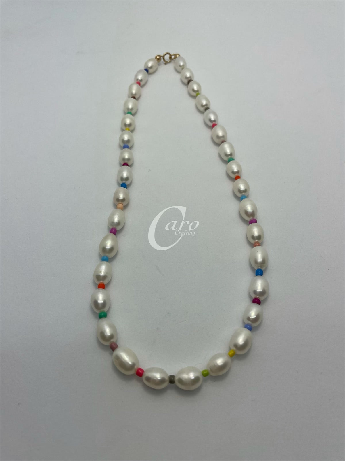 Colorful Fresh water pearl choker necklace