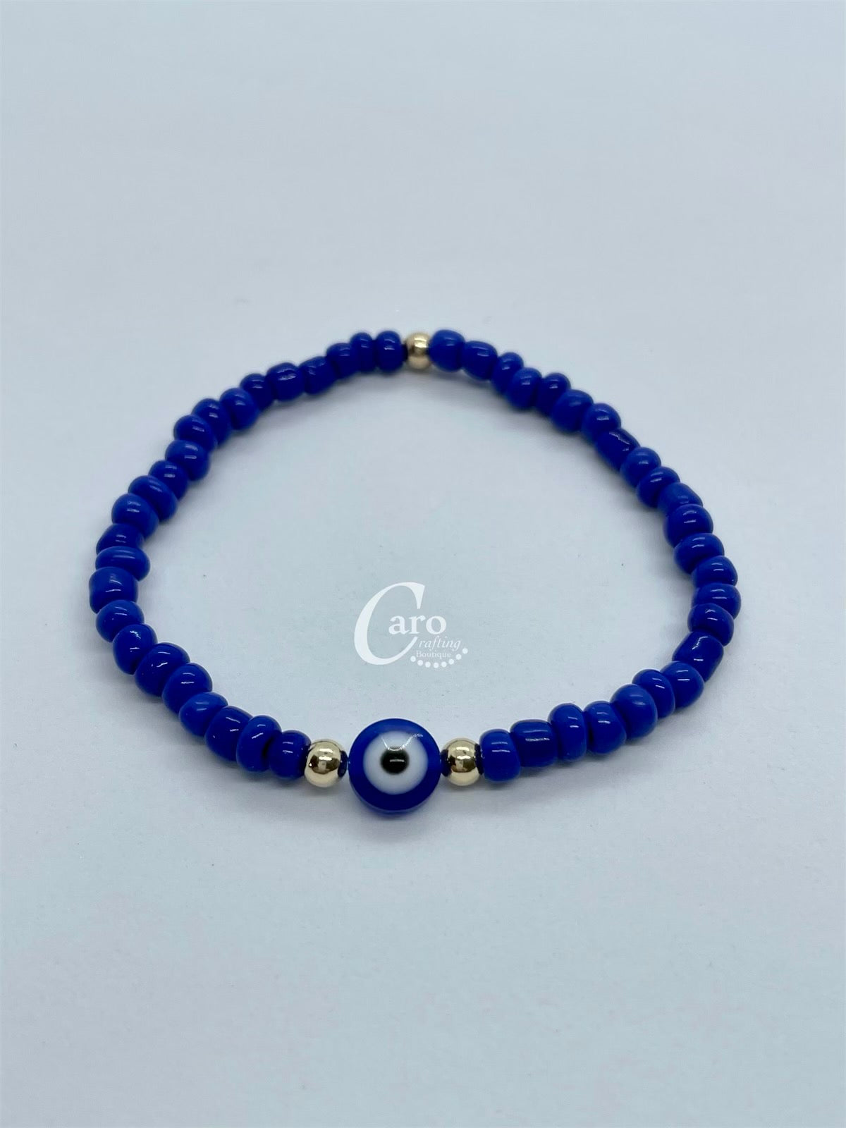 Evil Eye Bracelet 18kt Gold Filled