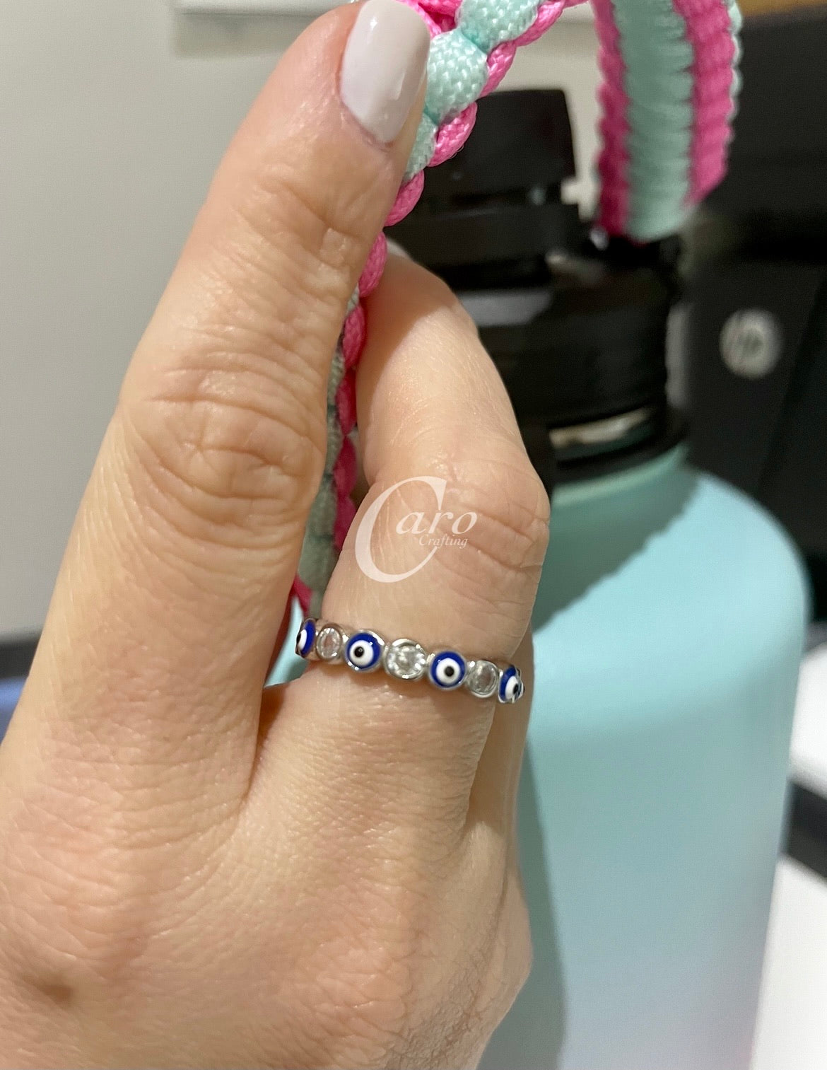 Evil Eye 🧿 Ring 925 Silver