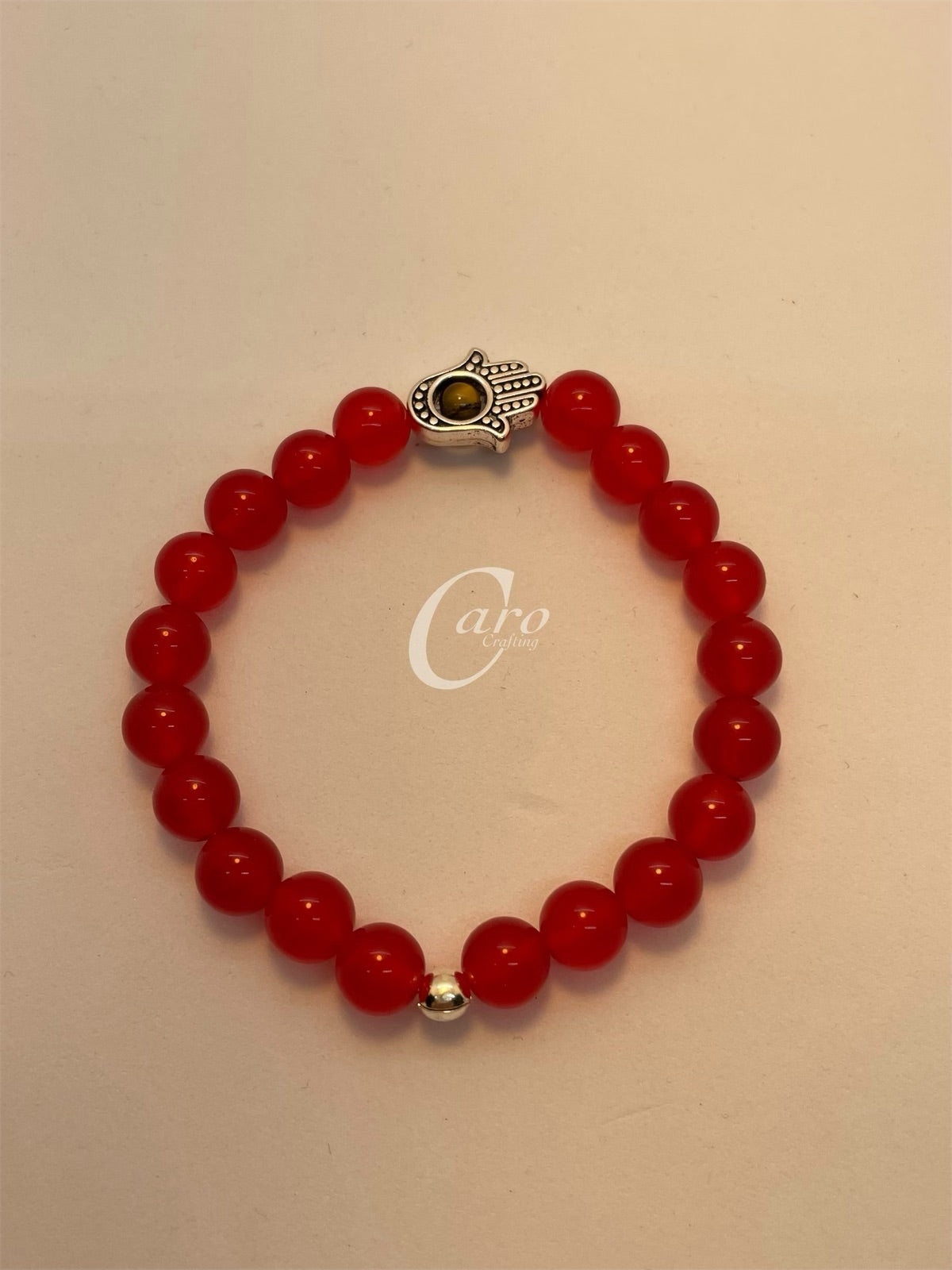 Crystal & Hamsa Hand Bracelets