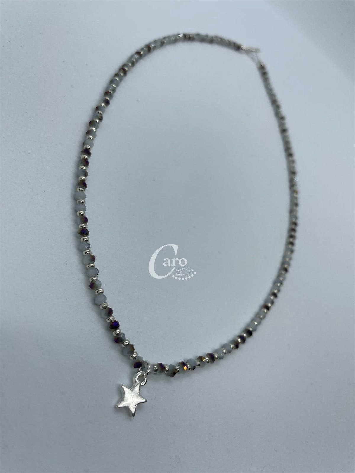 Choker Charm Silver Plated Necklace