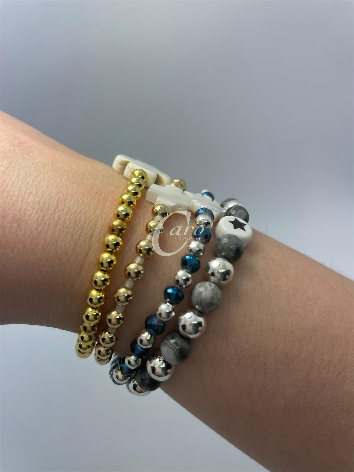 Beaded Charm Bracelet