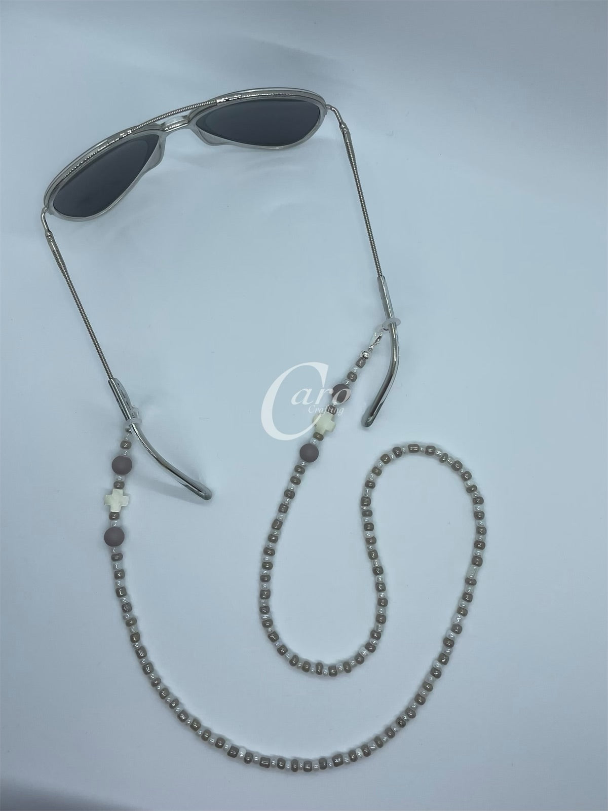 Gray Cross Mask chain