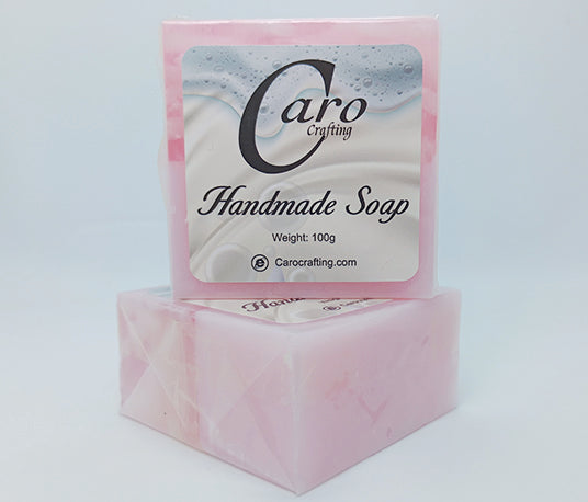 Two - Color - Rose Soap