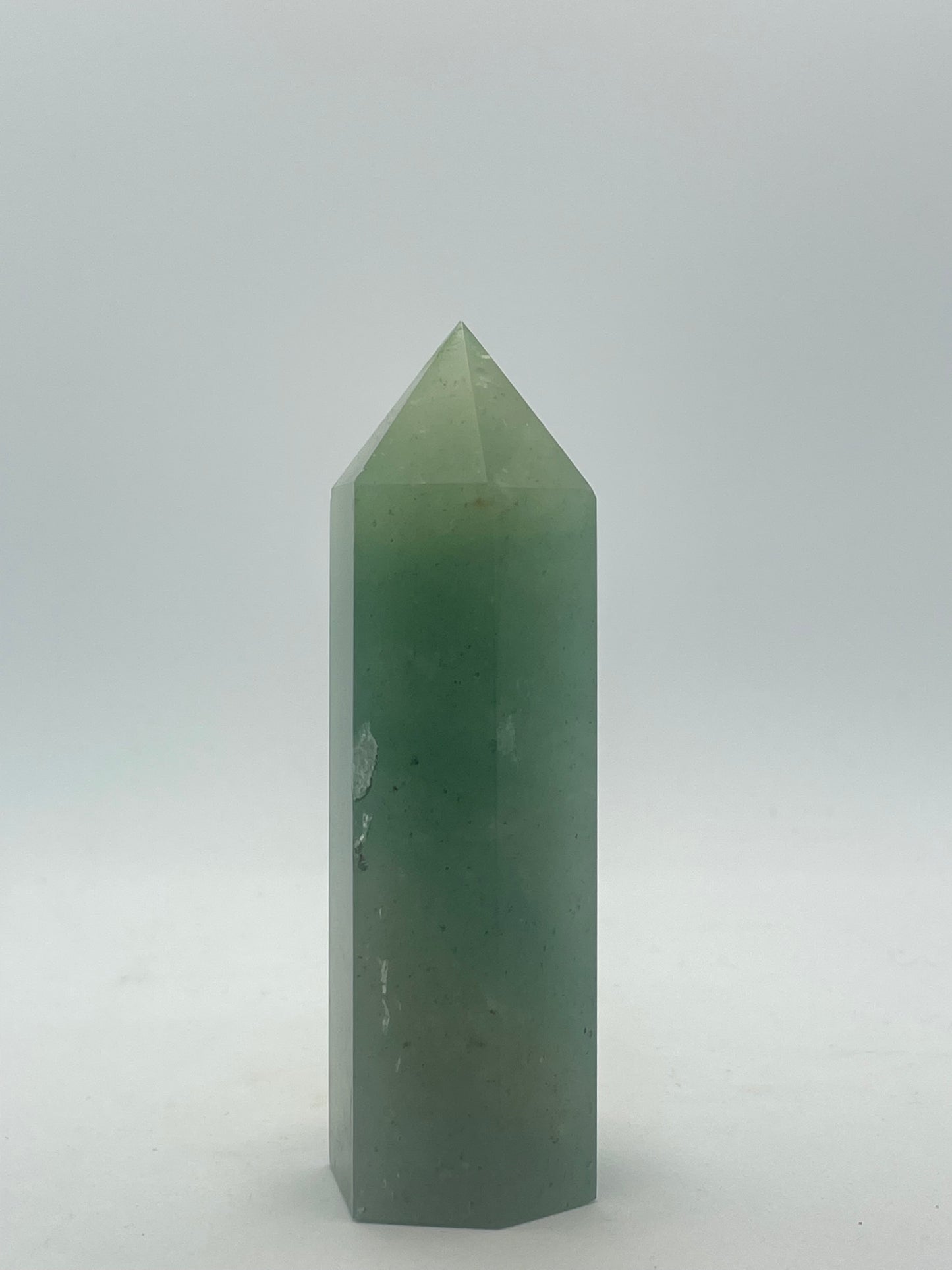 Point crystal Green Aventurine