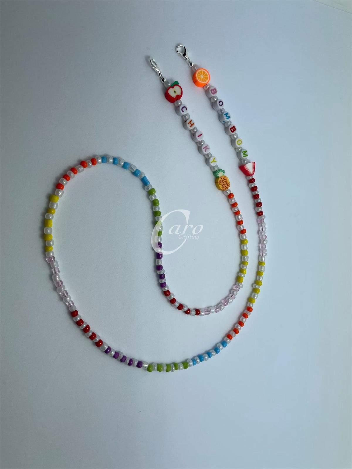 Fruit Multicolor Mask Chain
