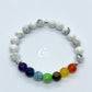 Crystal Bracelet 7 Chakra 925 Sterling Silver with Crystals