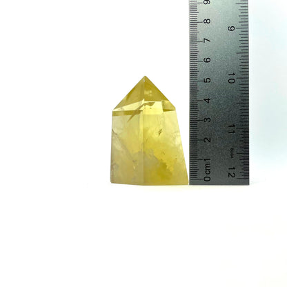 Point Crystal Natural Citrine