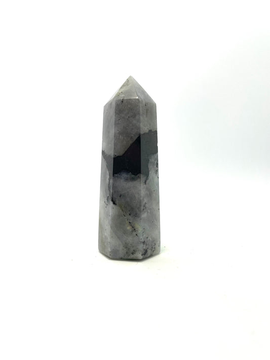 Point crystal Labradorite
