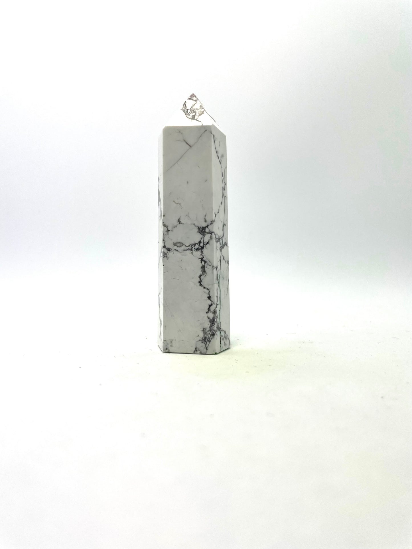 Point Crystal Howlite